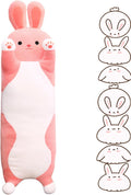 Giant Bunny Plush Body Pillow 37.40in - Soft Long Hugging Pillow