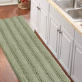 Turquoize Bathroom Runner Area Chenille Rug for Comfort and Style