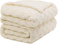 Super Soft Cozy Throw Blanket King Size 108x90 - Reversible Sherpa