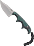 CRKT Minimalist Bowie Knife: Compact Outdoor Survival Tool
