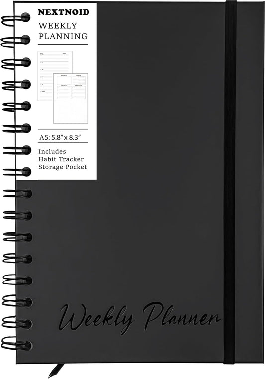 Nextnoid A5 Undated Weekly Planner - Organize Your Week!