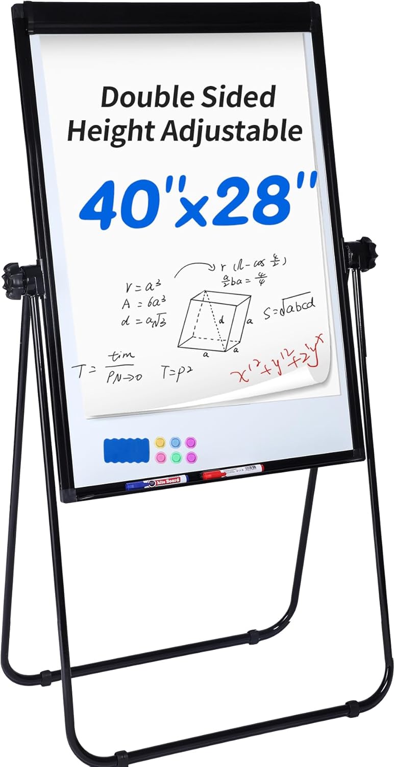 40x28 Double Sided Magnetic Dry Erase Board Easel Stand Review