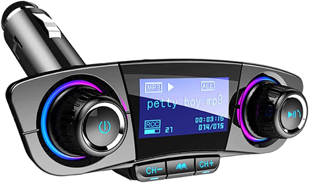 Hands-Free Calling Car Kit with Bluetooth FM Transmitter