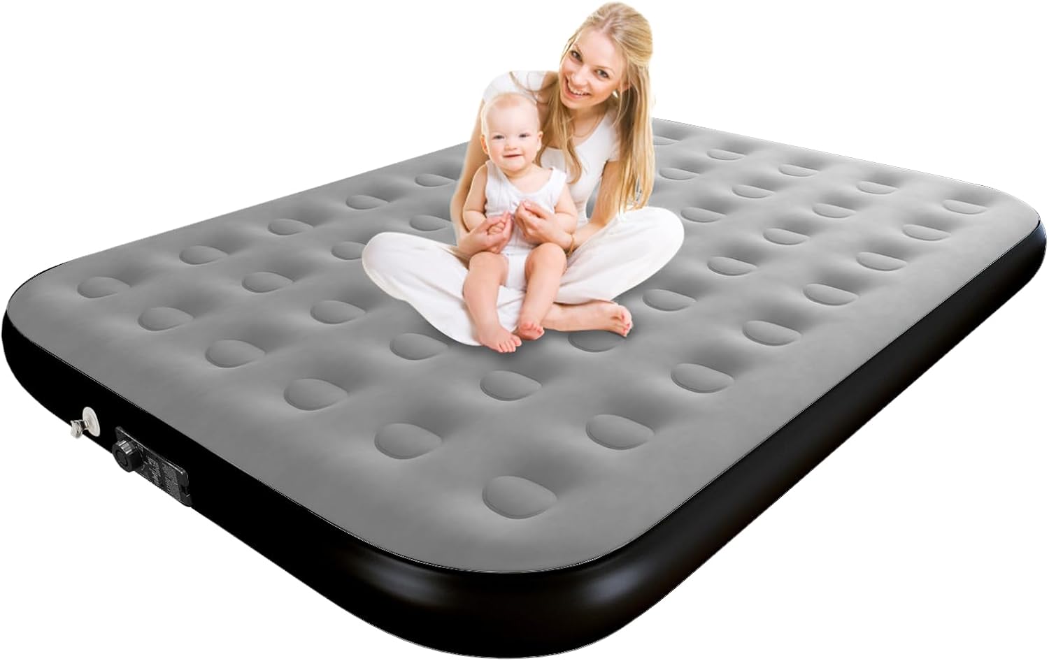 Queen Air Mattress with Built-in Pump for Ultimate Comfort