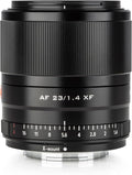 VILTROX 23mm f/1.4 X-Mount Lens - Bright Wide APS-C Prime