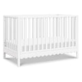 DaVinci Sammy Scallop 4-in-1 Convertible Crib in White - GREENGUARD