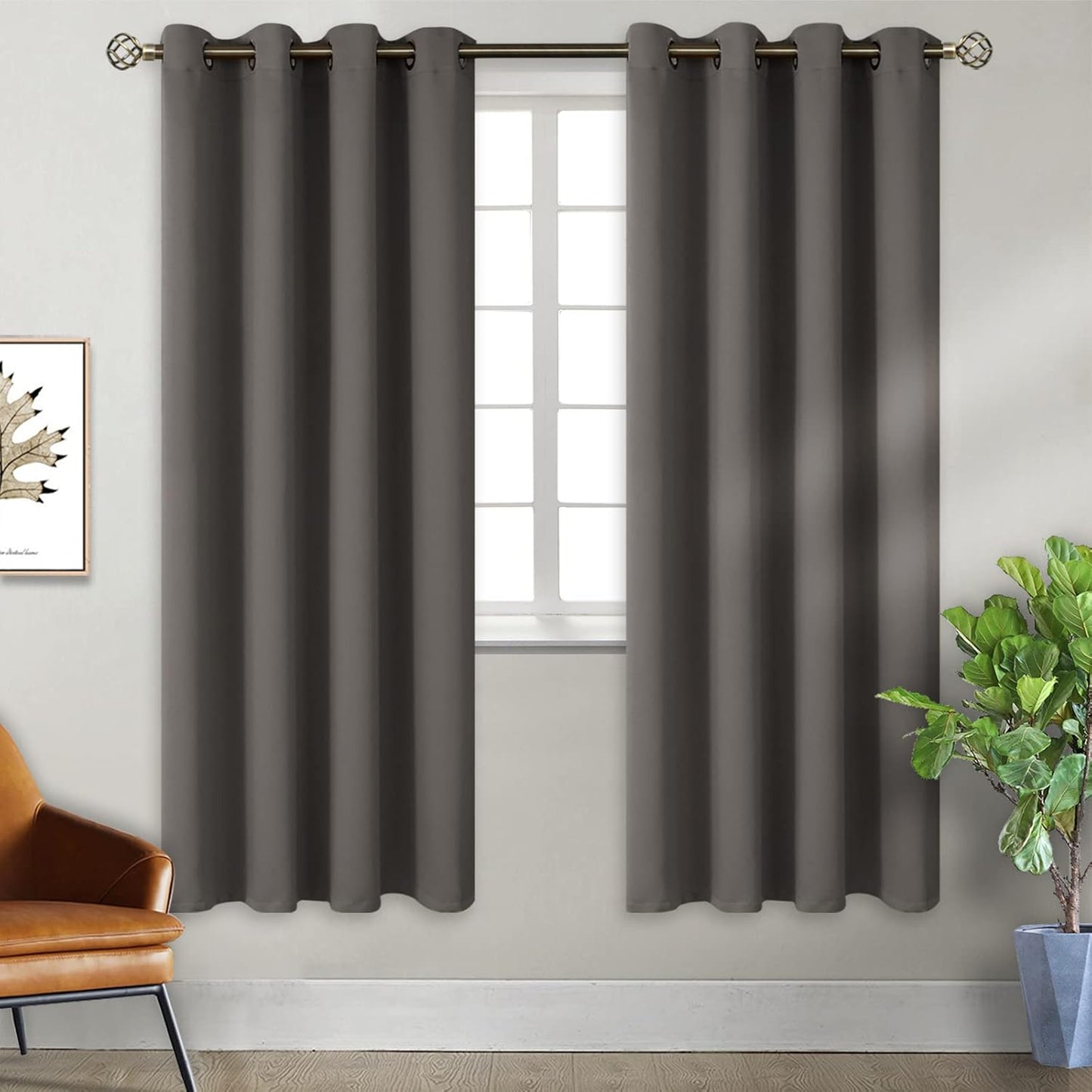 BGment Blackout Curtains for Bedroom - Thermal Insulated Panels
