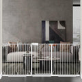 Baby Gate for Doorways Stairs Hallway 85.8-90.5 in Wide - Walk Through