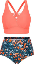 Hanna Nikole Plus Size Bikini Sets for Women with Tummy Control