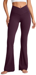 Butterluxe Crossover Flare Leggings 31in - High Waist V