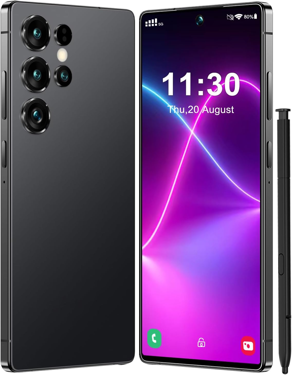 U25 Ultra Unlocked Phone with 8GB RAM and 256GB Storage
