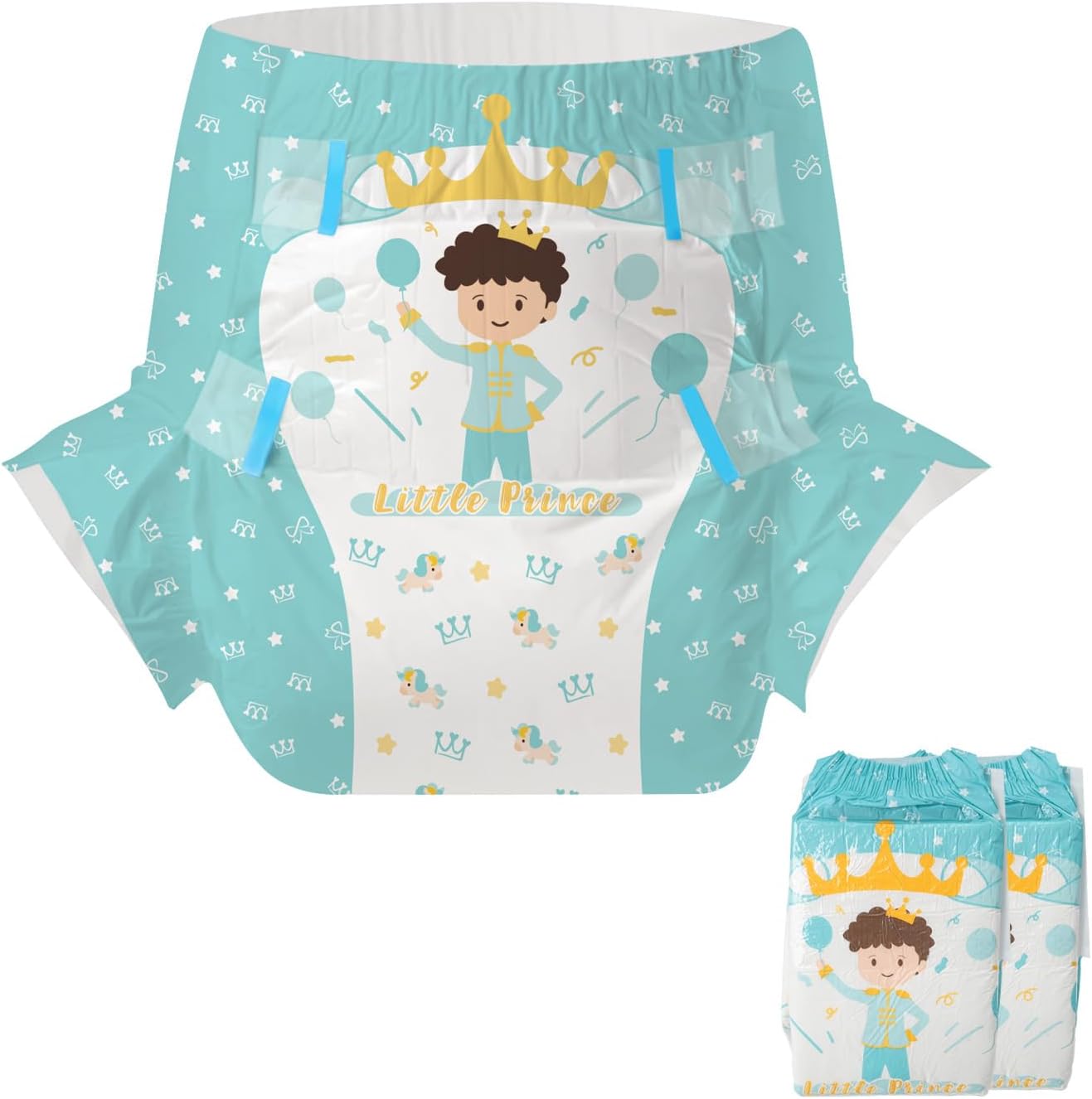 Overnight Protection: CutiePlusU Adult Diapers 2-Pack