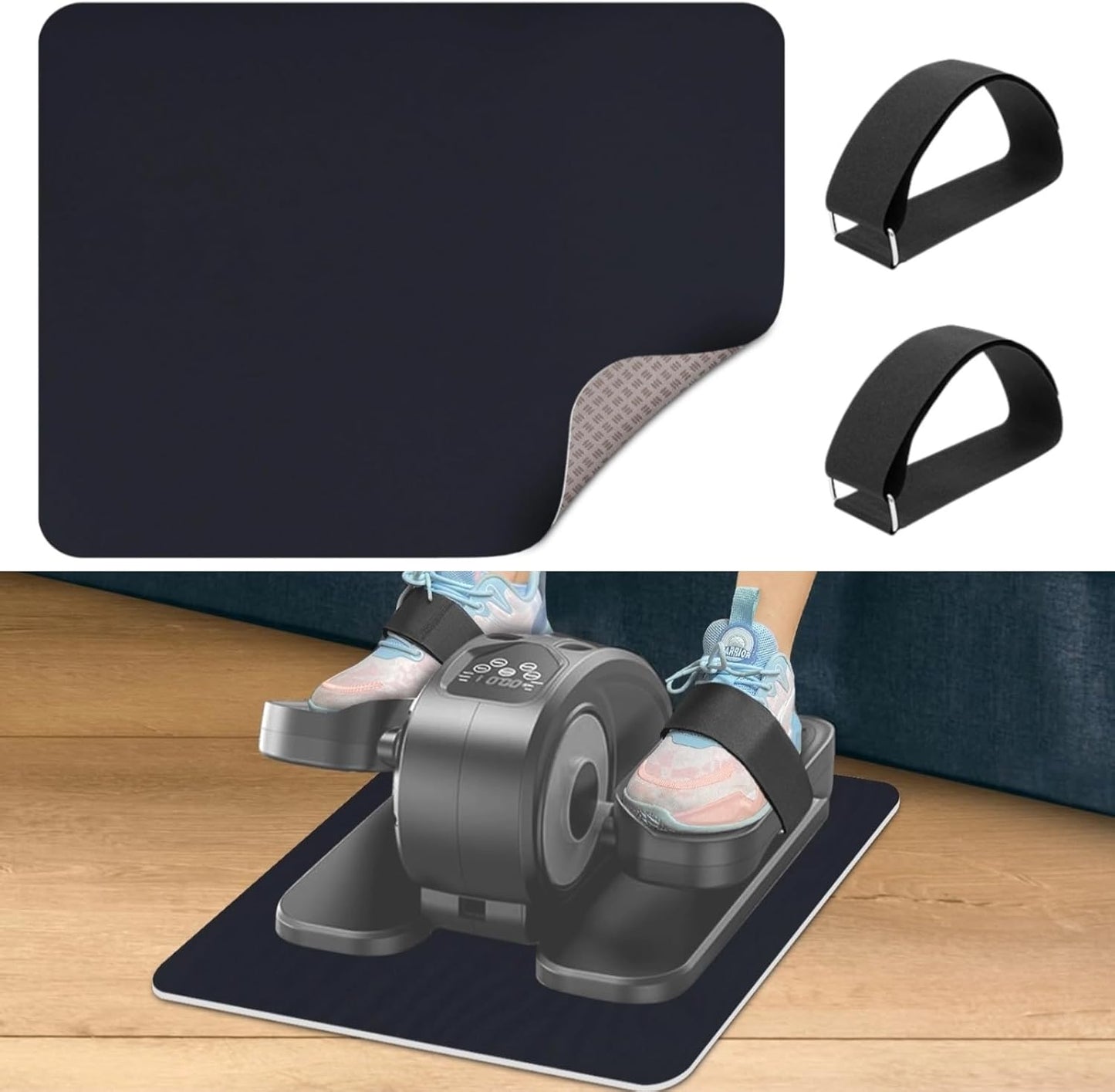 Non-Slip Elliptical Mat for Smooth Workouts