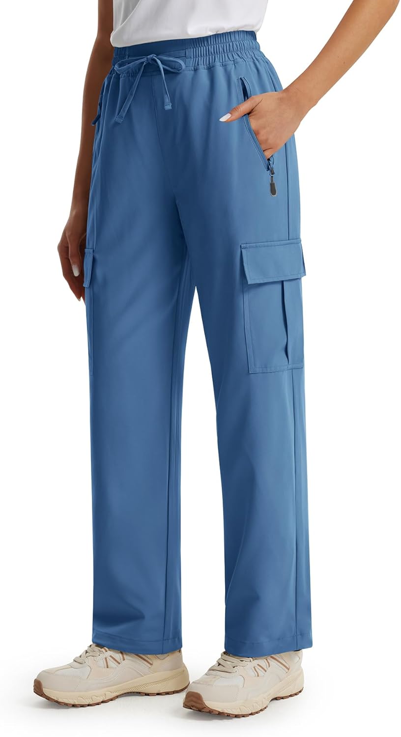 Libin Women's Hiking Pants Lightweight Quick Dry Cargo Pants