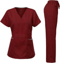 Dagacci Medical Uniform Women's Scrubs Set Stretch Ultra Soft Sets