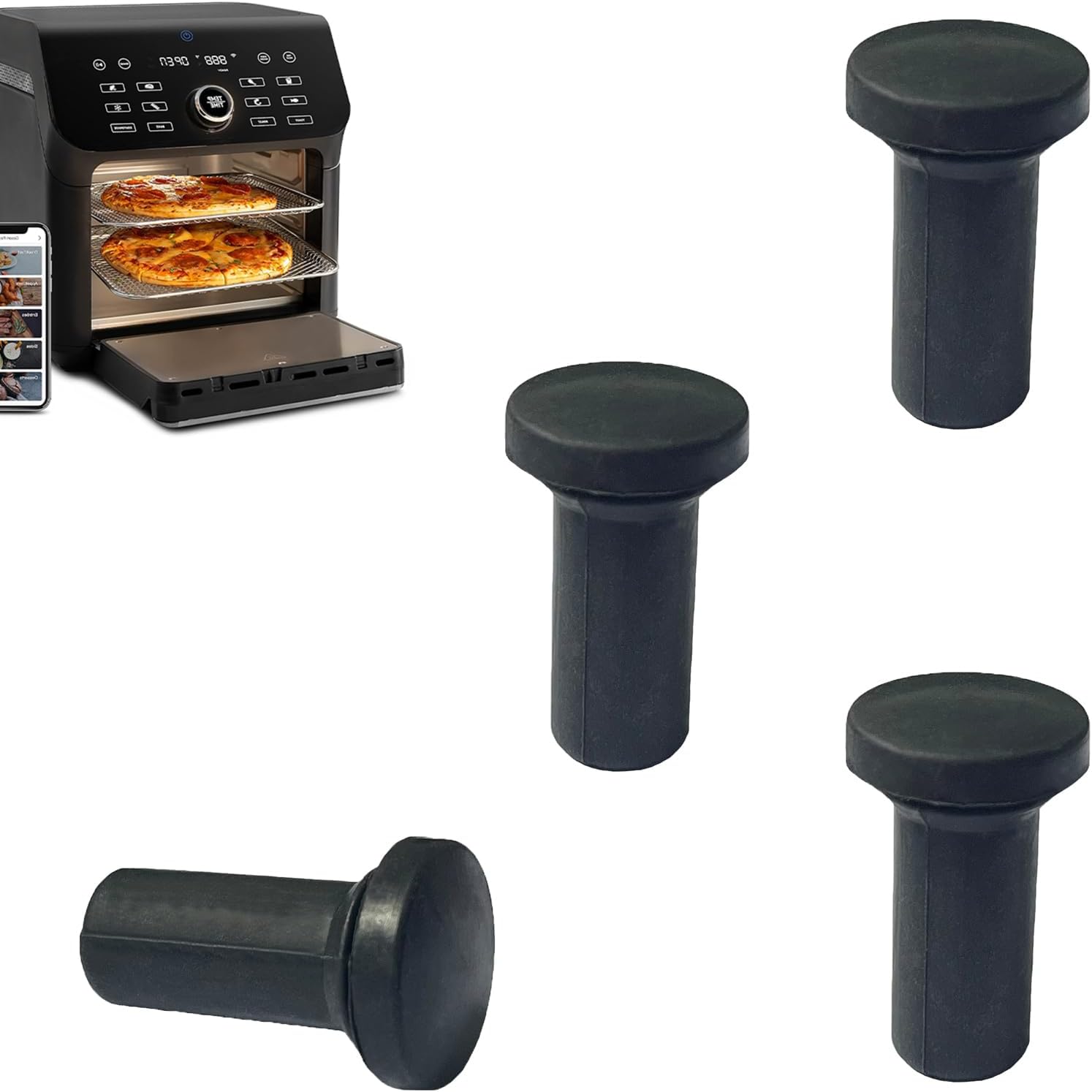 COSORI Air Fryer: Upgraded Silicone Legs for Stability