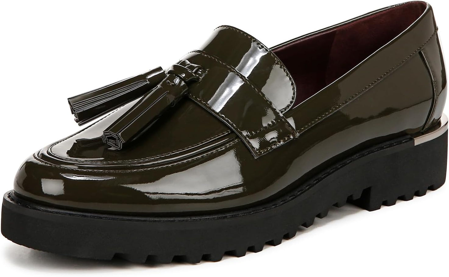 Franco Sarto Womens Carolynn Lug Sole Loafer for Stylish Comfort