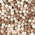 Ball Pit Pack of 100 Crush Proof Plastic Balls - Macaron Ocean Colors