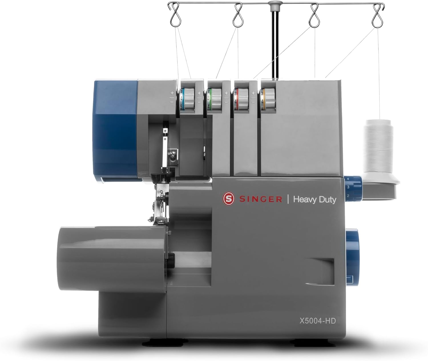 SINGER X5004-HD Serger | Fast 1300 SPM, 8 Stitches, Metal Frame, LED Lights