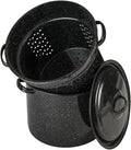 Granite Ware 7.5 Qt Multiuse Pasta Pot Set - Large Capacity Non-Stick