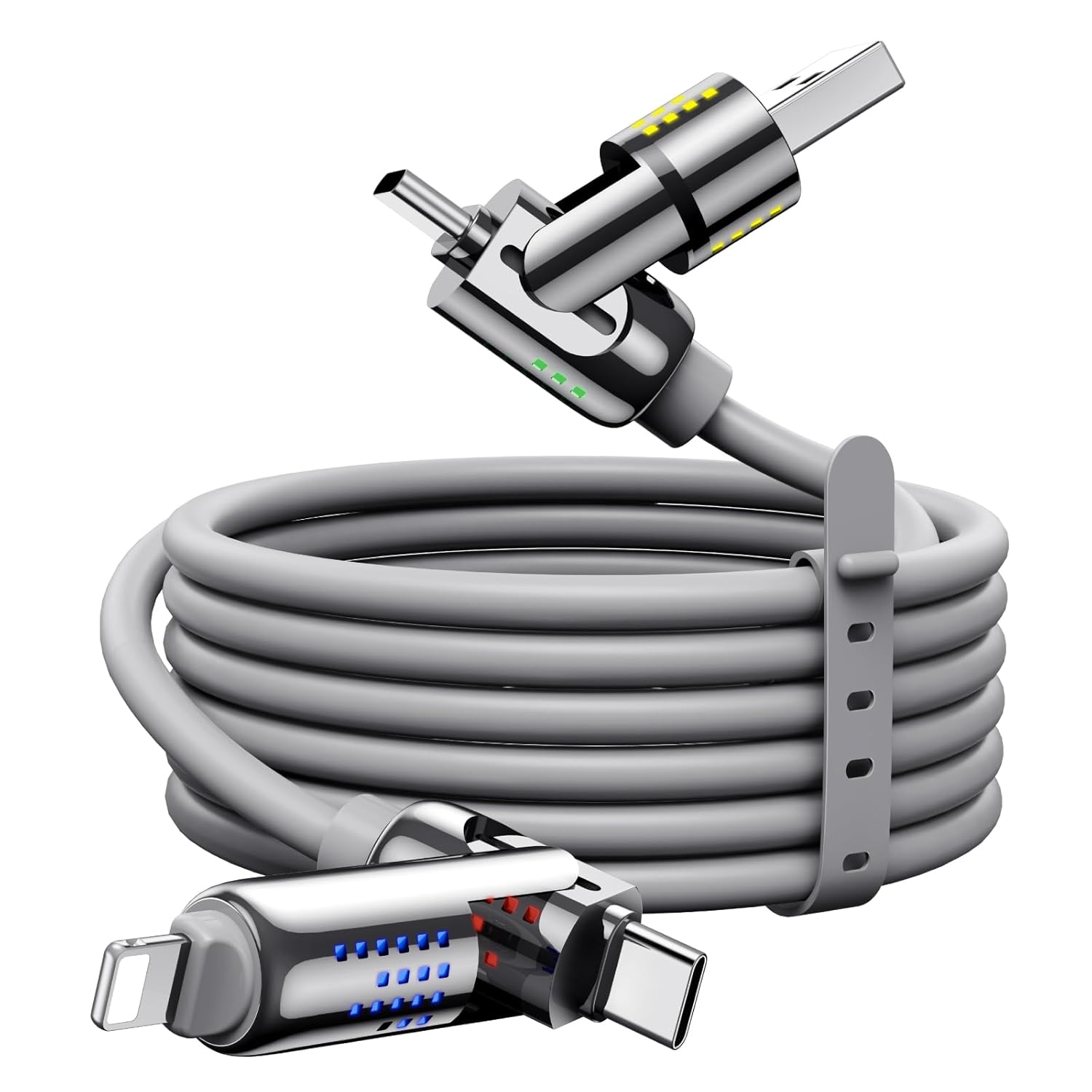 Fast Charge & Sync 4-in-1 USB C Cable by MAGIC JOHN