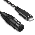 XLR to i Phone Microphone Cable, 6.6ft - Simple Plug and Play