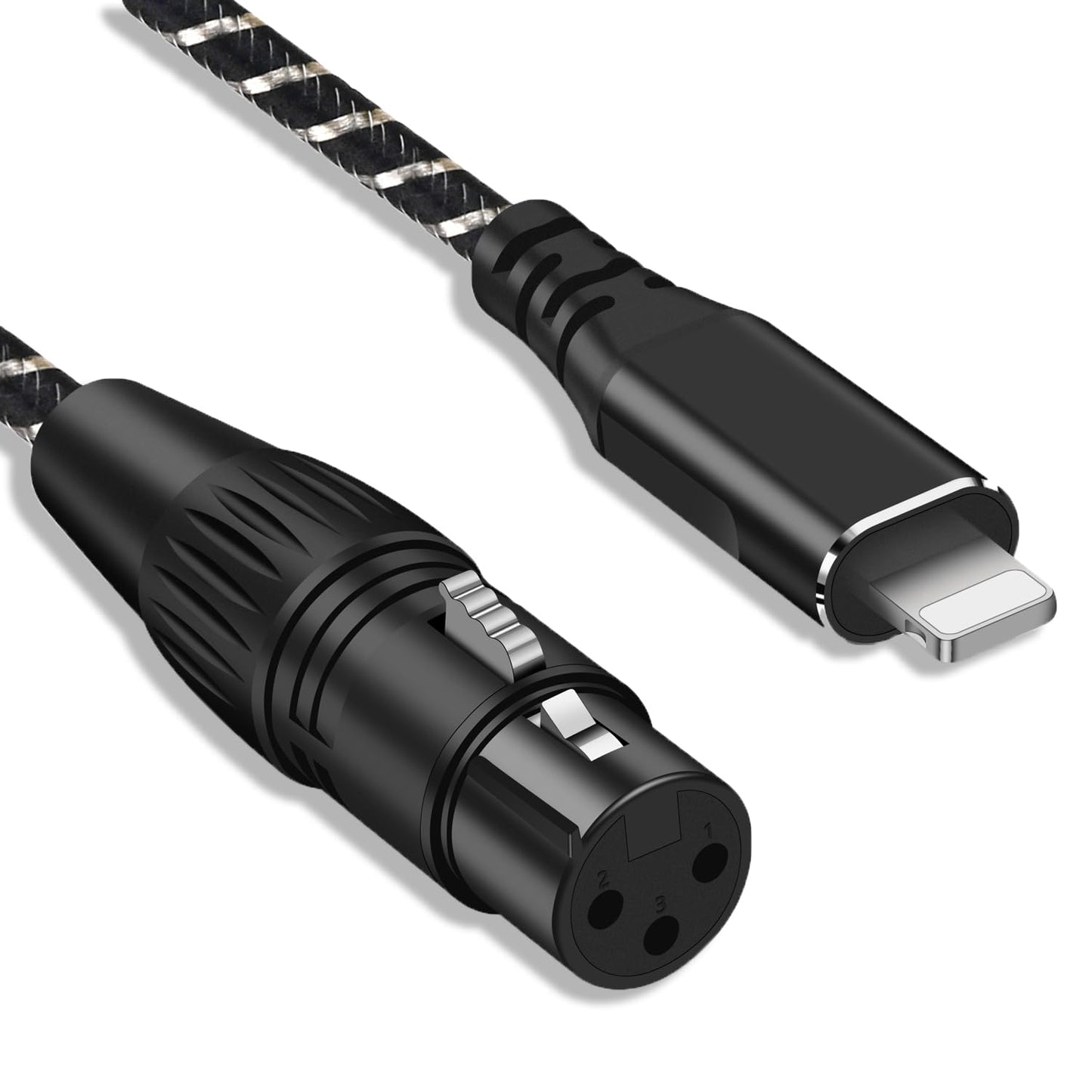 XLR to i Phone Microphone Cable for Dynamic Microphones Recording