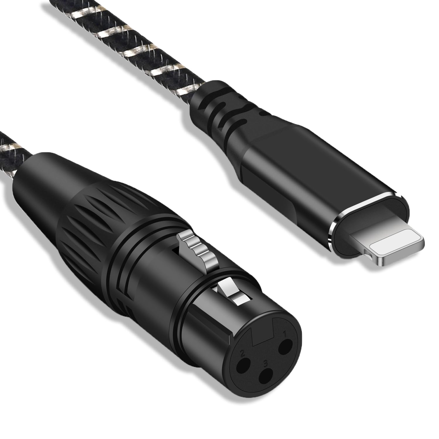 XLR to i Phone Microphone Cable for Dynamic Microphones Recording