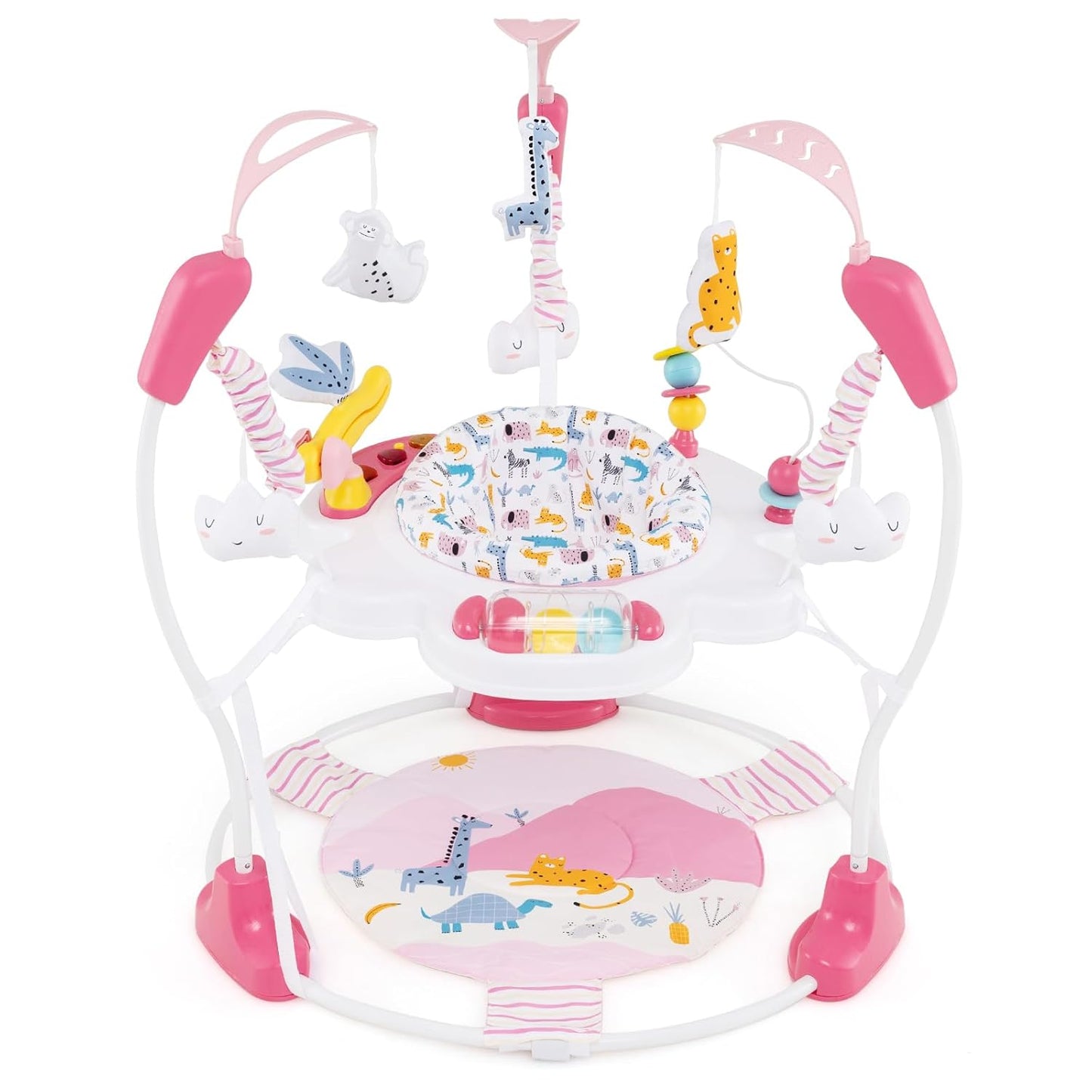 INFANS Baby Activity Center with 360 Rotating Seat and Toys