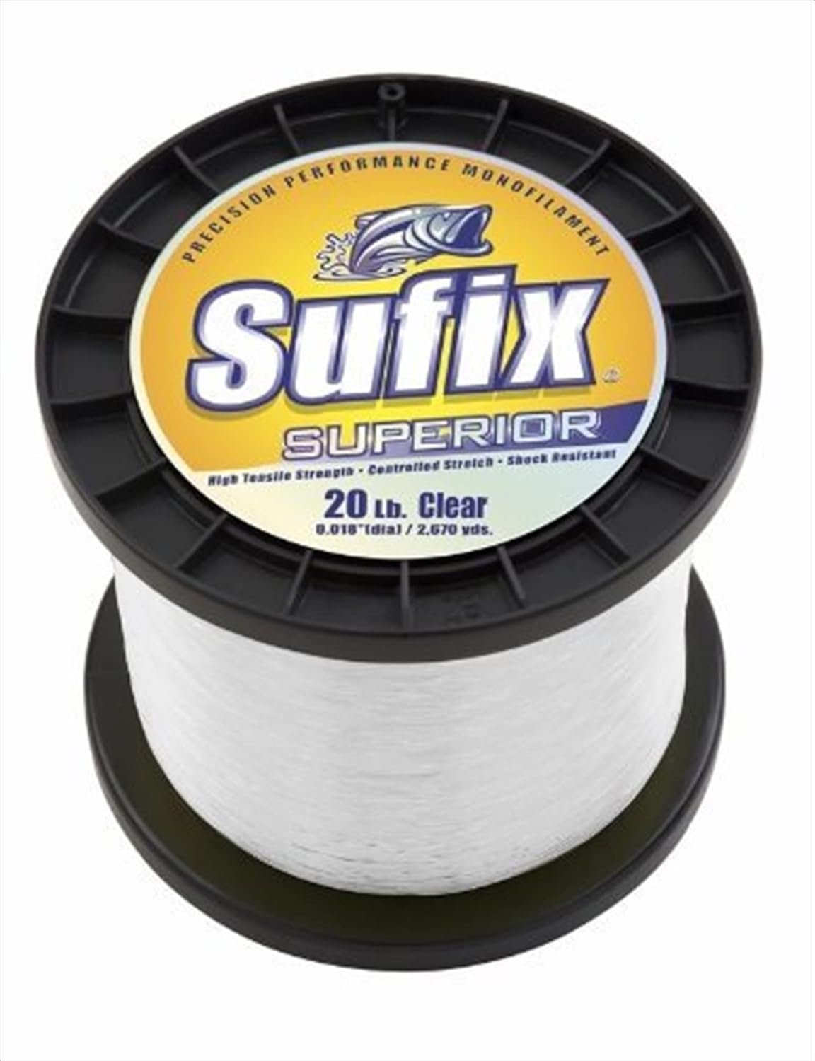 Sufix Superior 40 lb. Test Clear Line - Strong and Reliable