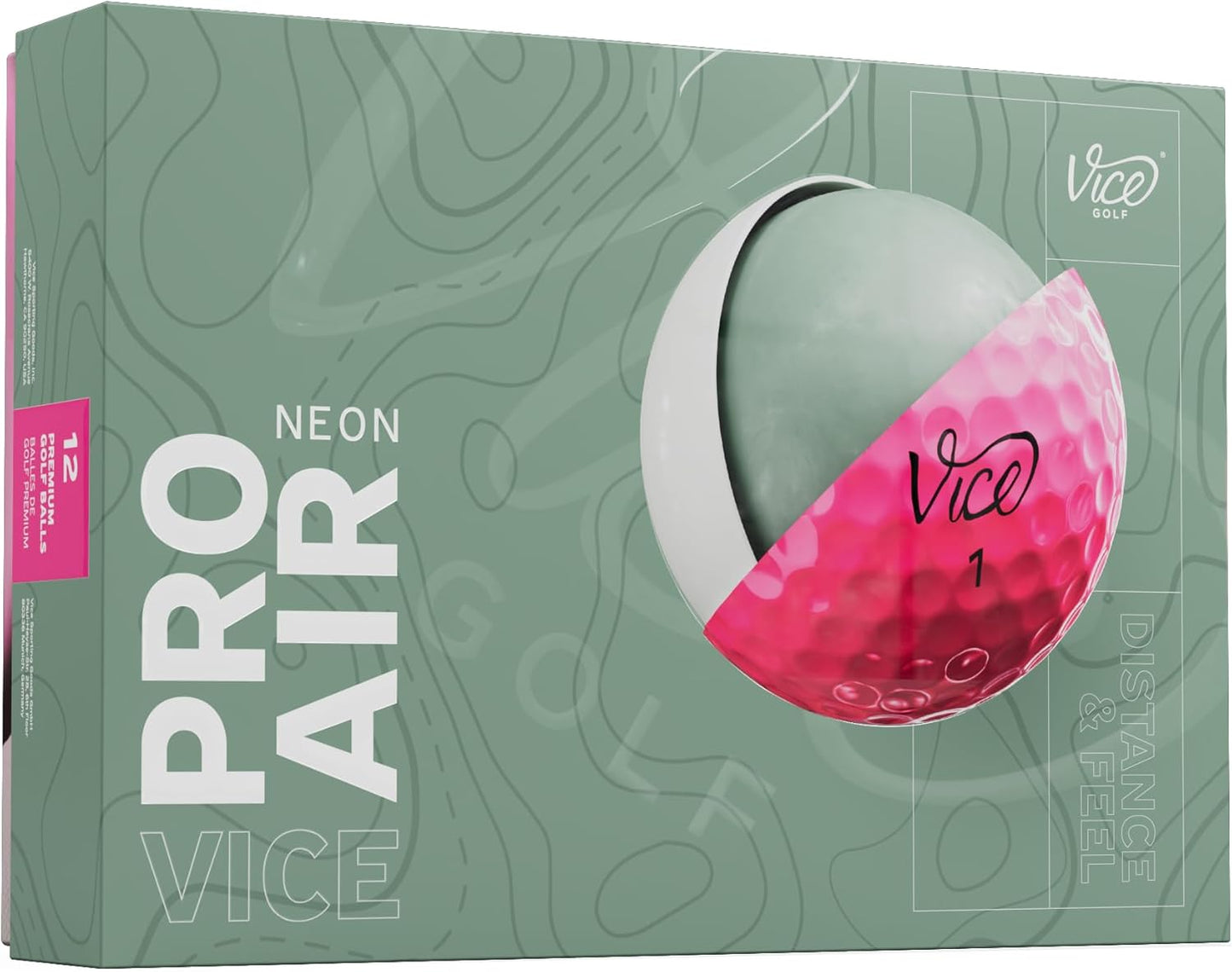 Vice Pro Air Golf Balls for Exceptional Distance and Control