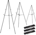 Nicpro Folding Easels for Display 63 in Tripod Stand - Portable