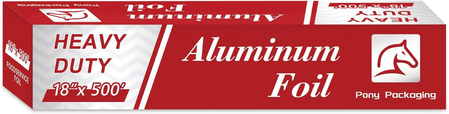 Heavy Duty Aluminum Foil Roll for Food Storage and Cooking