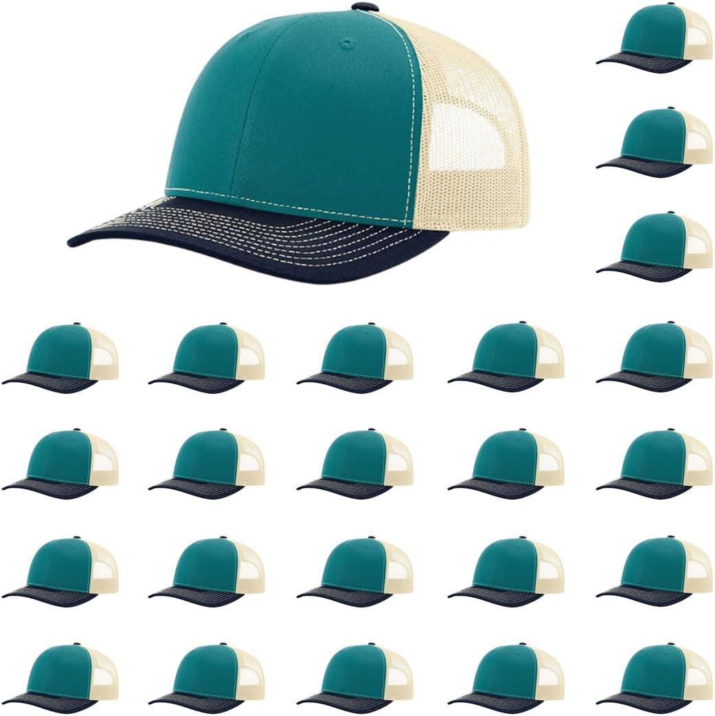 Richardson 112 Classic Six-Panel Adjustable Snapback Trucker Cap
