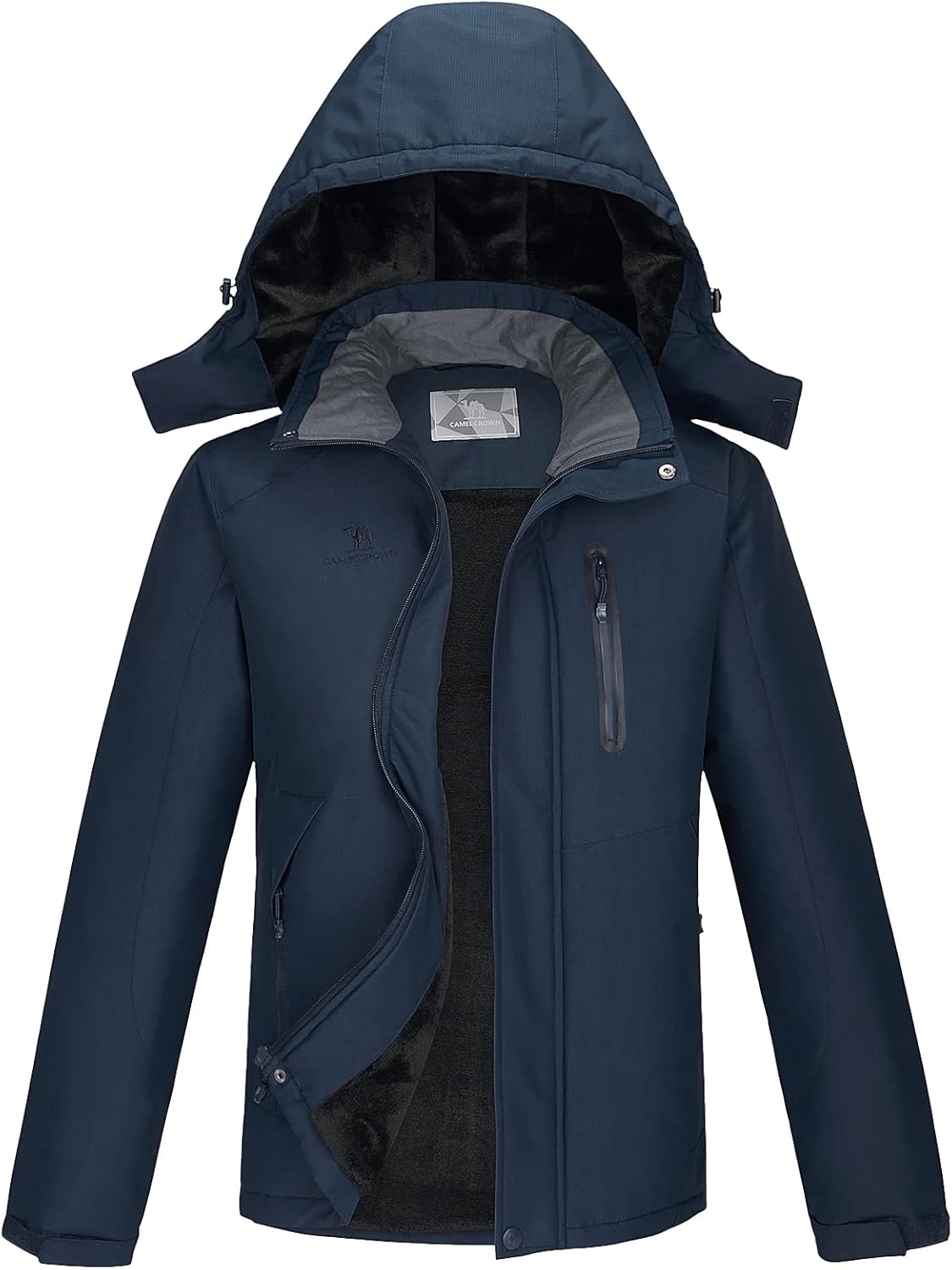 CAMEL Men's Waterproof Ski Jacket - Stay Dry on Slopes!