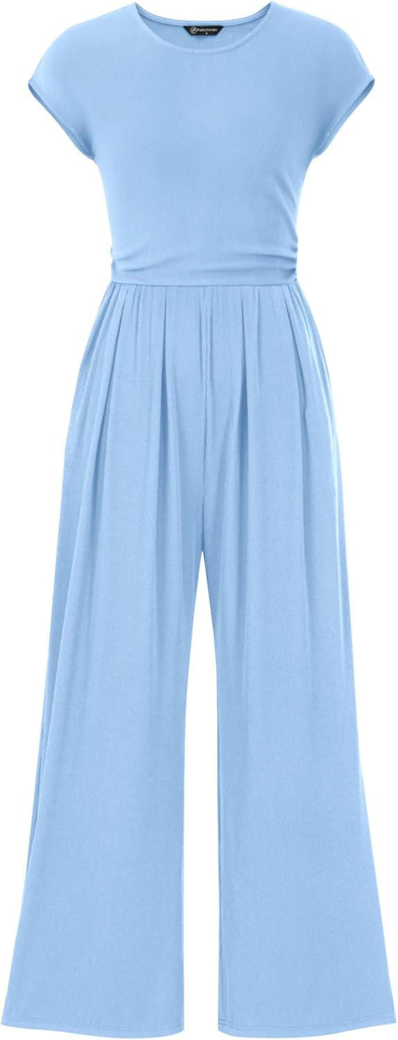 PRETTYGARDEN Summer Jumpsuits for Women Dressy and Elegant