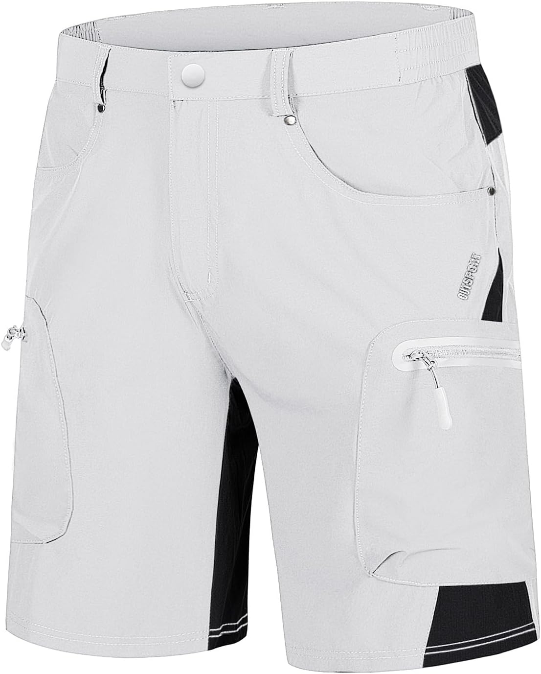 TACVASEN Men's Hiking Cargo Shorts 10in for Outdoor Adventures