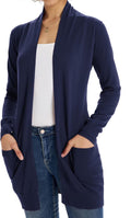 GRACE KARIN Women Lightweight Cardigan Sweaters with Pocket - Cozy so
