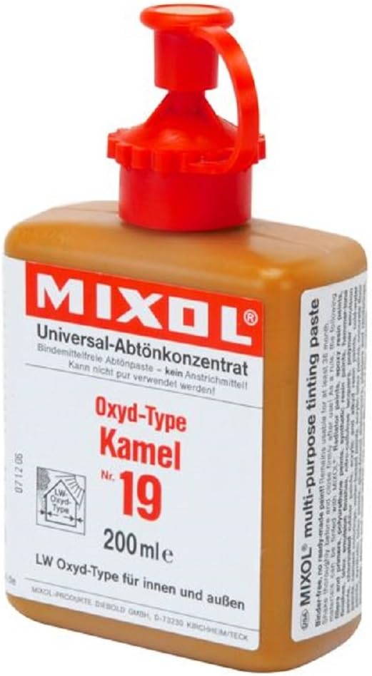 Mixol Universal Tints Oxide Camel #19 200ml for Vibrant Colors