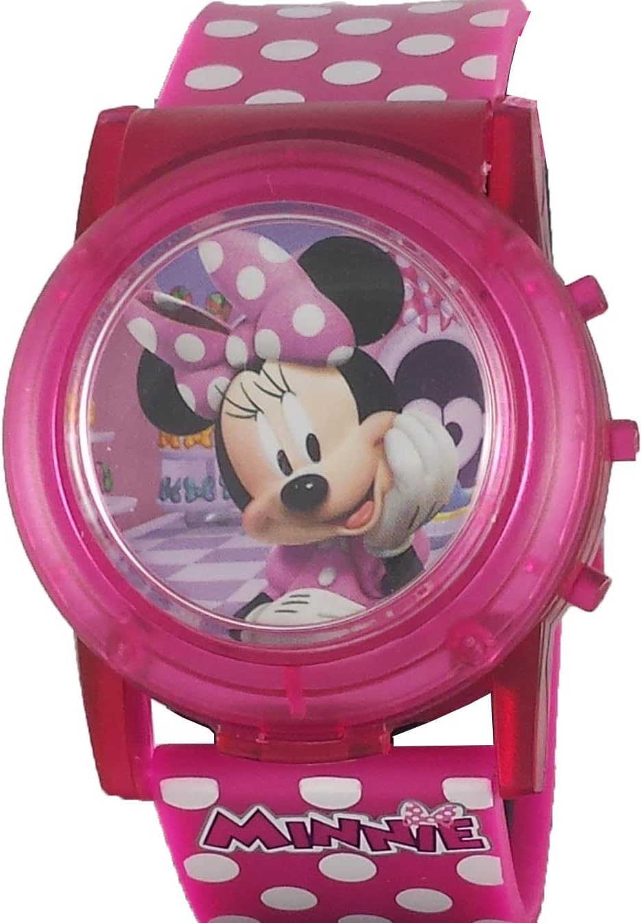 Charming Minnie Mouse Musical Watch  Accutime MBT3714SR
