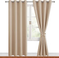 Hiasan Blackout Panels for Bedroom with Thermal Insulation