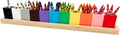 Montessori Crayon Holder for Kids - Craft Supply Organizer