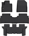 VIWIK Floor Mats Fit for Kia Sorento 7 Seat 2016-2020 - All-Weather
