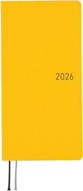 Hobonichi Techo 2026 Weeks Full Moon Yellow - Compact Weekly Planner