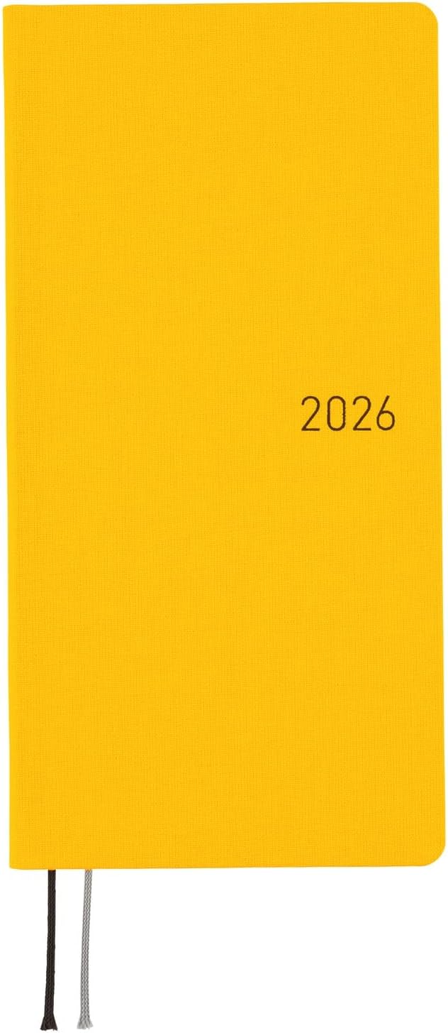 Hobonichi Techo 2026 Weeks Planner in Full Moon Yellow Color