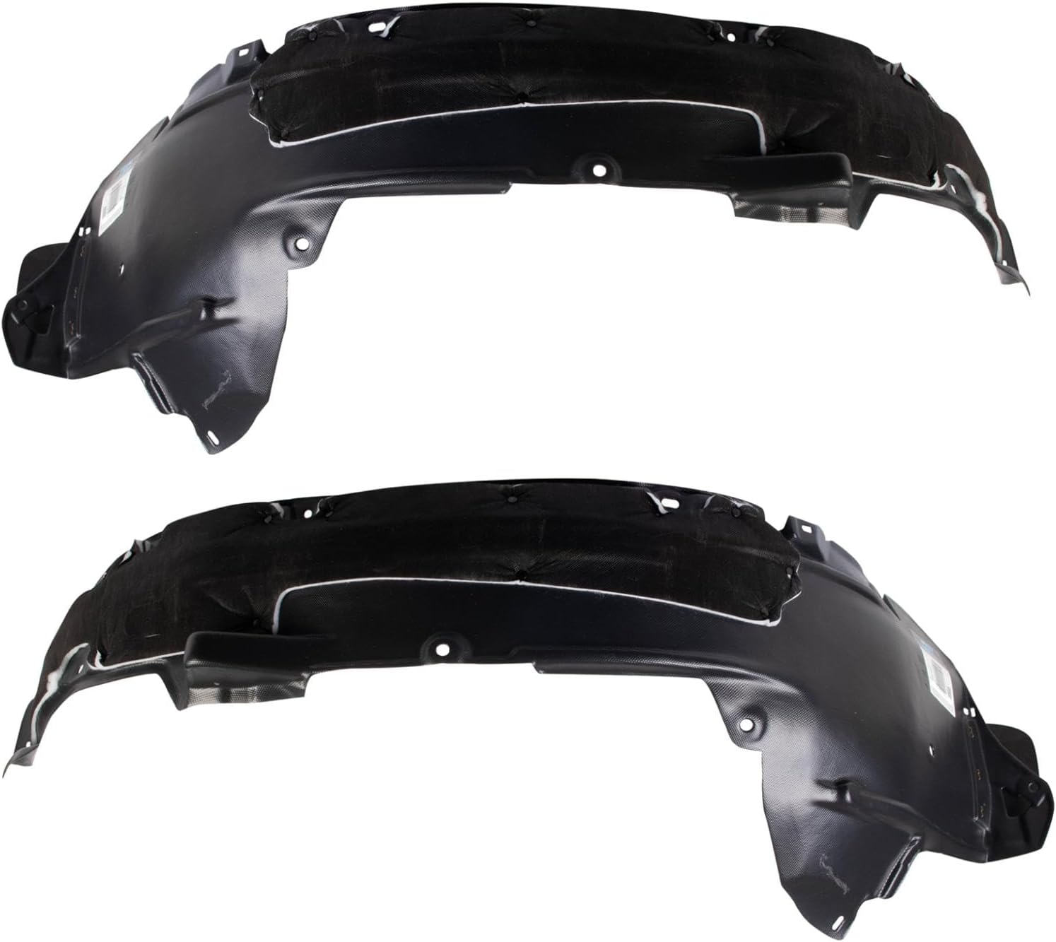 TRQ Inner Fender Liner Set for 2010-2011 Honda CR-V Models