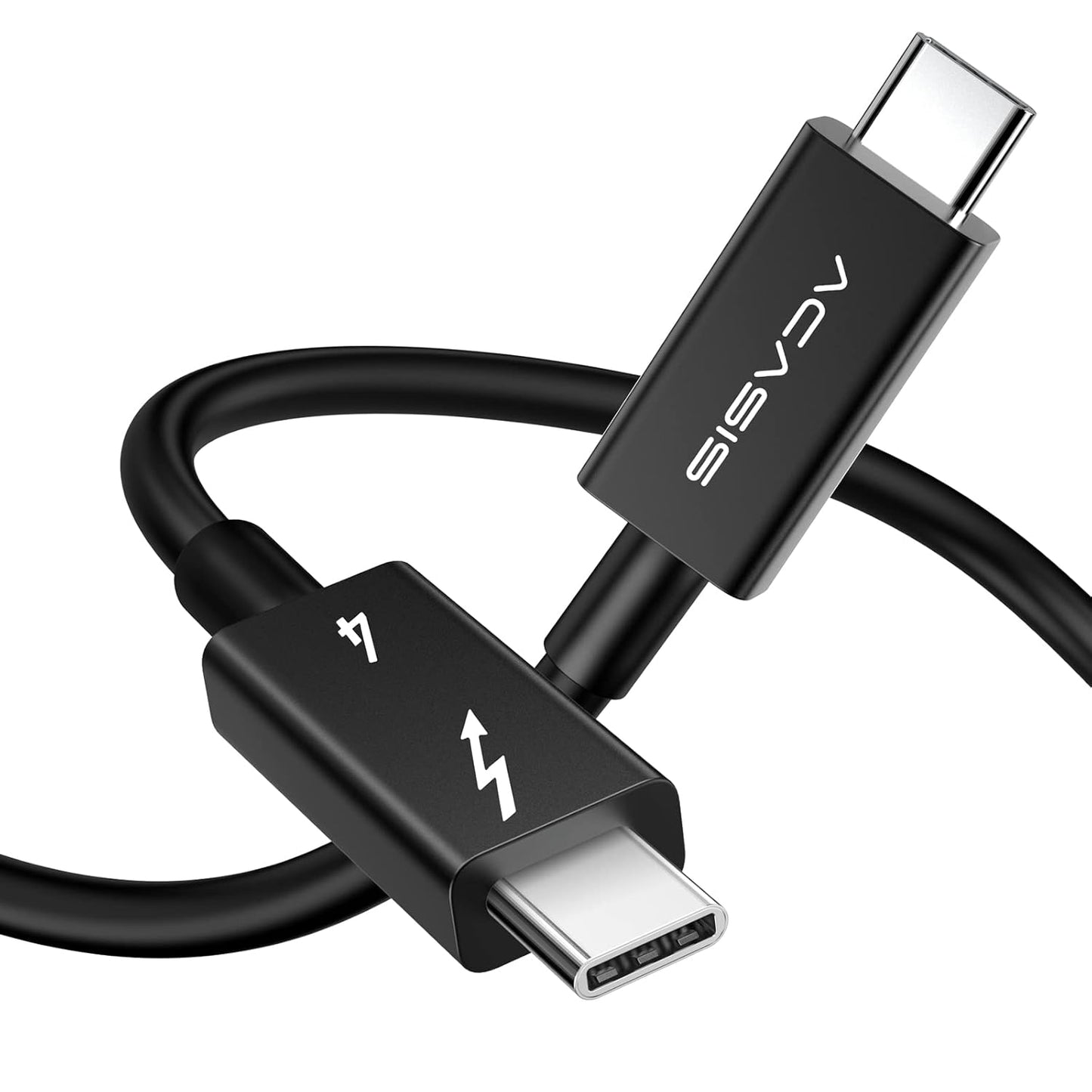 ACASIS Thunderbolt 4 Cable 6.6ft for 40Gbps Data Transfer