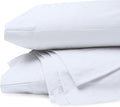 Organic Cotton Percale Twin Sheet Set Snow - Cool, Deep Pocket