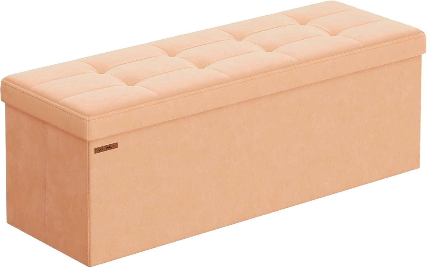 SONGMICS Mazie Collection Storage Ottoman Bench for Versatile Use