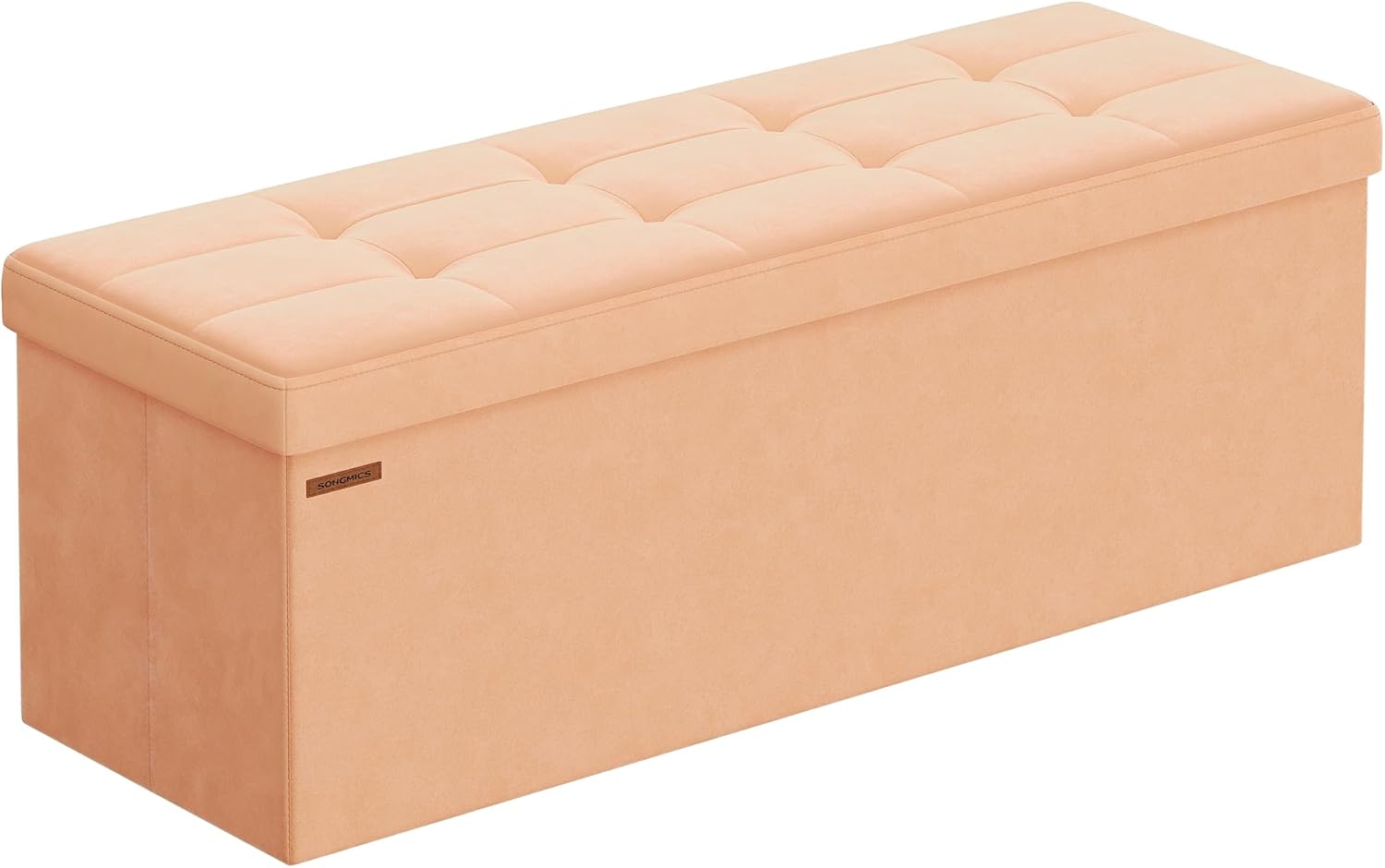 SONGMICS Mazie Collection Storage Ottoman Bench for Versatile Use